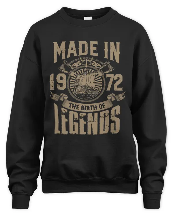 Made In 1972 The Birth Of Legends USA47