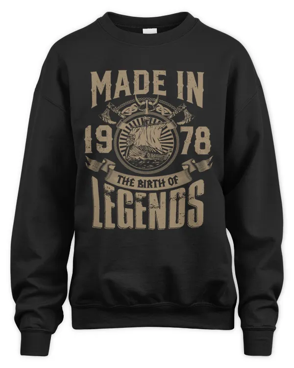 Made In 1978 The Birth Of Legends USA47