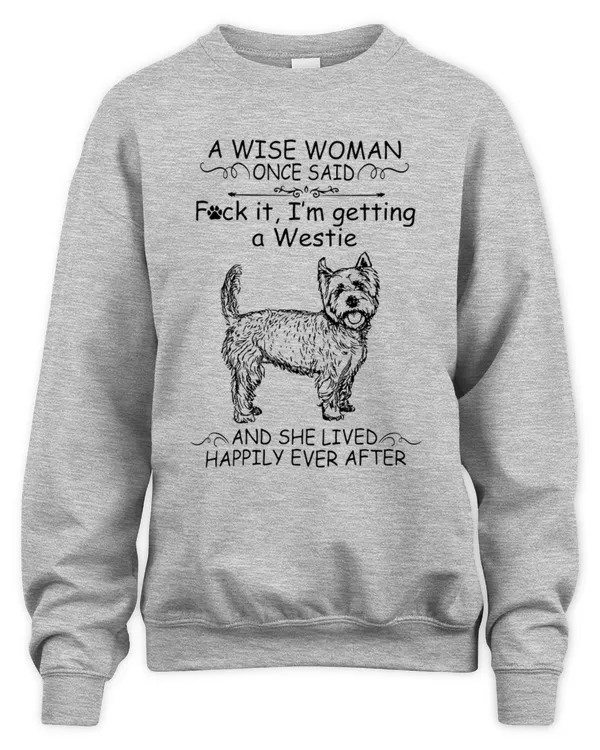 Westie_woman - Unisex Sweatshirt Unisex Sweatshirt