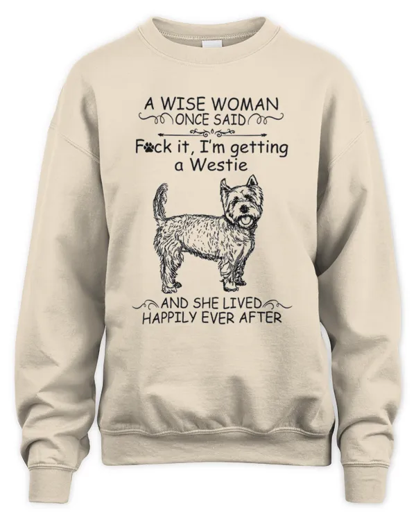 Westie_woman - Unisex Sweatshirt Unisex Sweatshirt