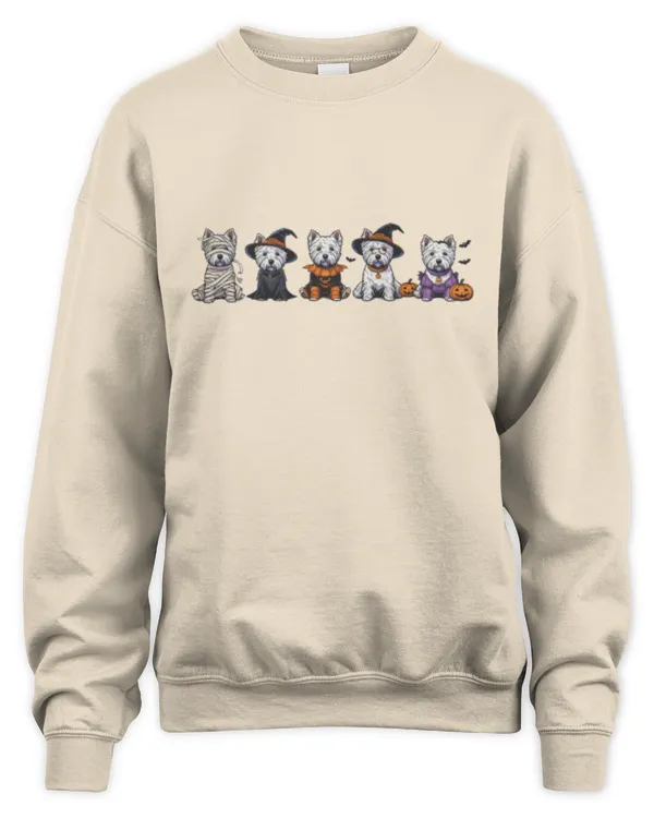 Westie halloween 2 - Unisex Sweatshirt Unisex Sweatshirt