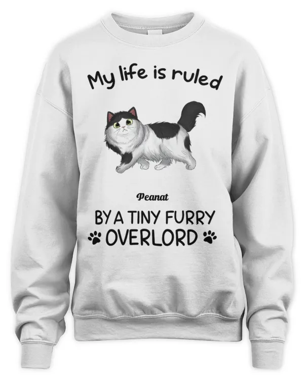 Cat Lovers - My Life Is Ruled By Cats - Personalized QTCAT040123A2