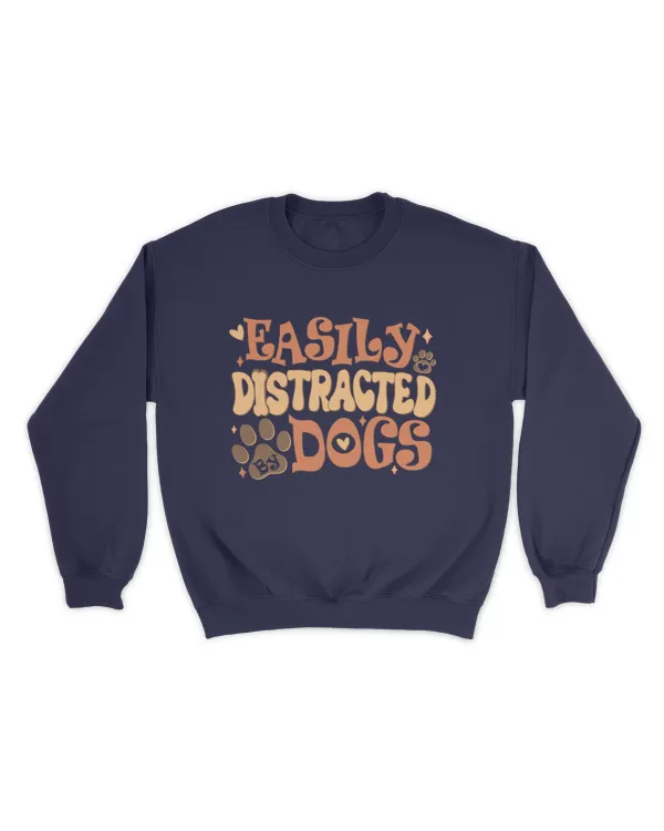 Easily distracted by dogs shirt