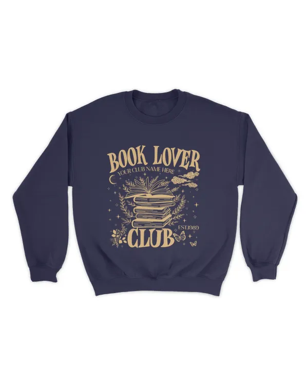 Book lover club shirt