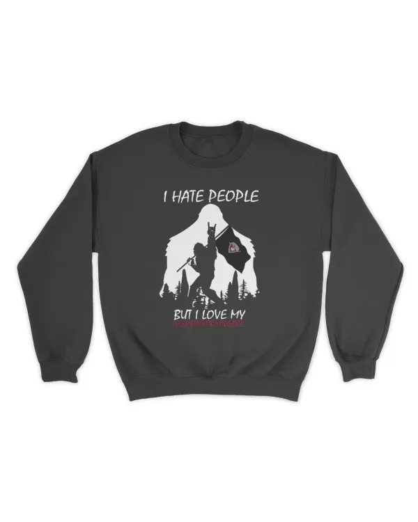 Vancouver Giants Bigfoot Funny Quote I Hate People