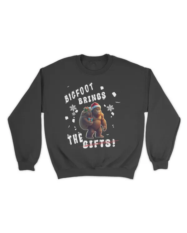 Bigfoot Brings the Gifts Essential T-Shirt
