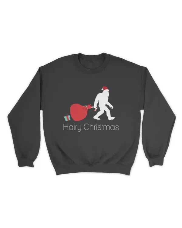 Hairy Christmas Bigfoot Sasquatch Essential ND T-Shirt