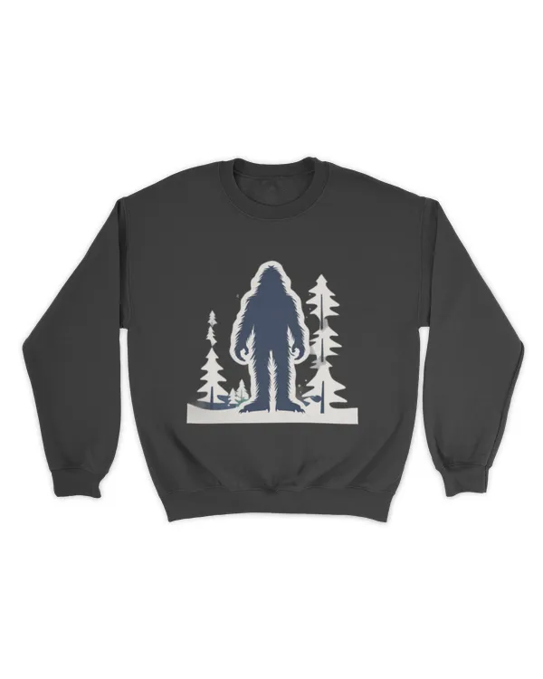 Silhouette Bigfoot Classic T-Shirt