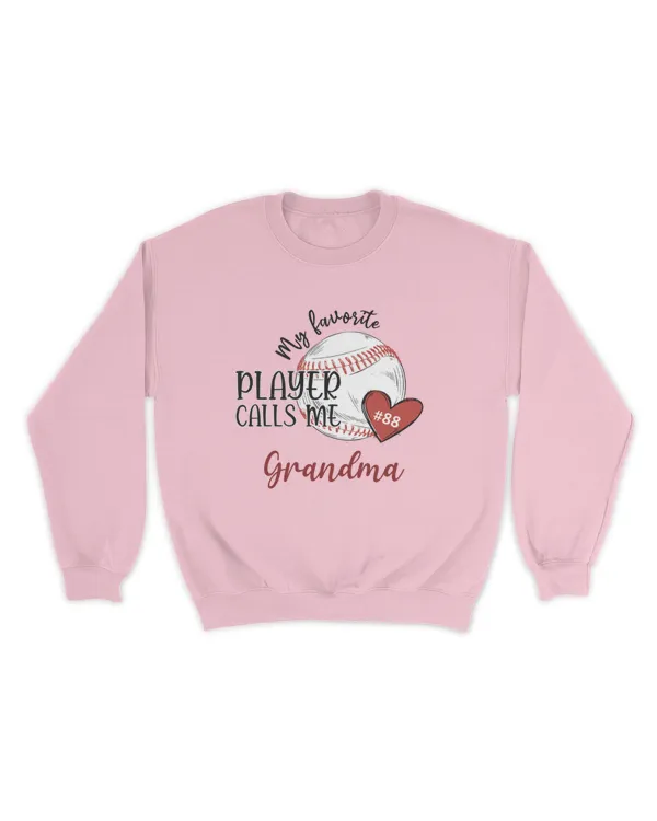 My Favorite Player Calls Me Grandma - Personalized Shirt, Gifts for Grandma, Gift idea for Grandma