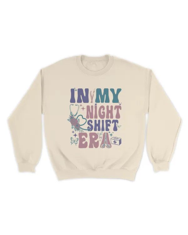 In My Night Shift Era Shirt, Night Shift Nurse Shirt, New Nurse Gift, RN Nurse Shirt, Nurse Life Shirt, Cute Nurse Shirt, Gift For Nurse