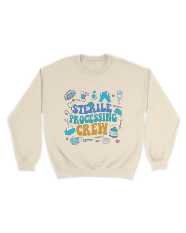 Sterile processing crew shirt
