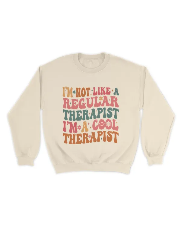 I'm A Cool Therapist Shirt, Therapy Shirt, The Cool Therapist Sweatshirt, Counseling Shirt, Gifts for Therapist, Therapist Appreciation