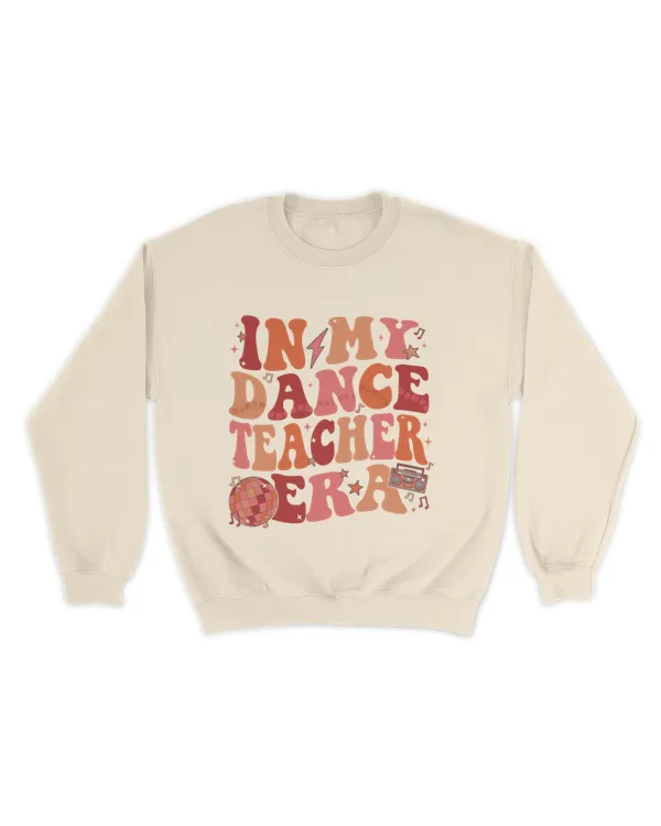 In My Dance Era Shirt, Dancer Team Shirt, Dance Teacher Shirt, Dance Instructor Gift, Dancing Master Shirt, Dancer Shirt For Mom