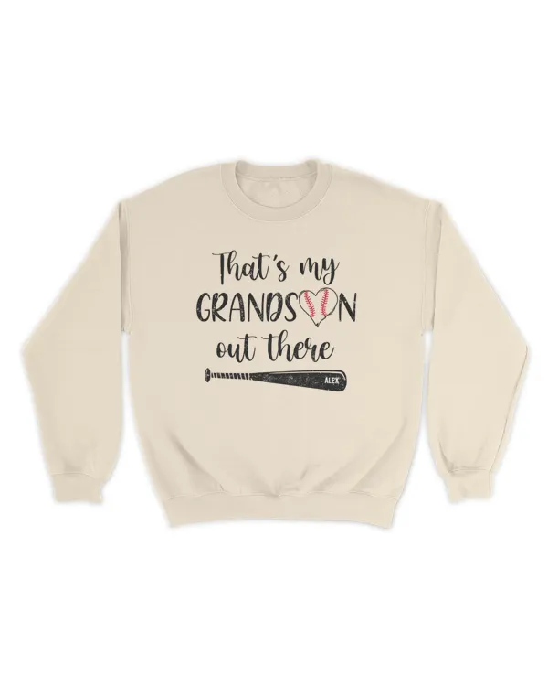 Classic Baseball T-Shirt, Gift T-Shirt for Grandson,Gift Idea T-Shirt for Grandson