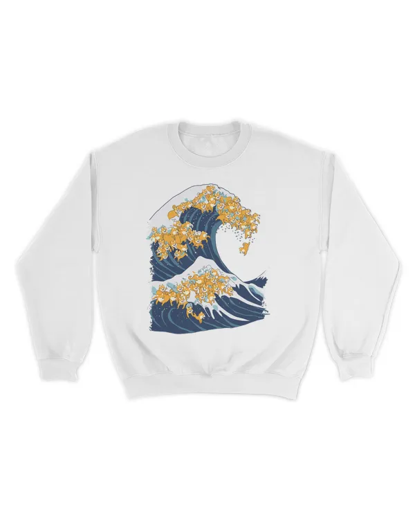 The Great Wave Shiba Inu Dog
