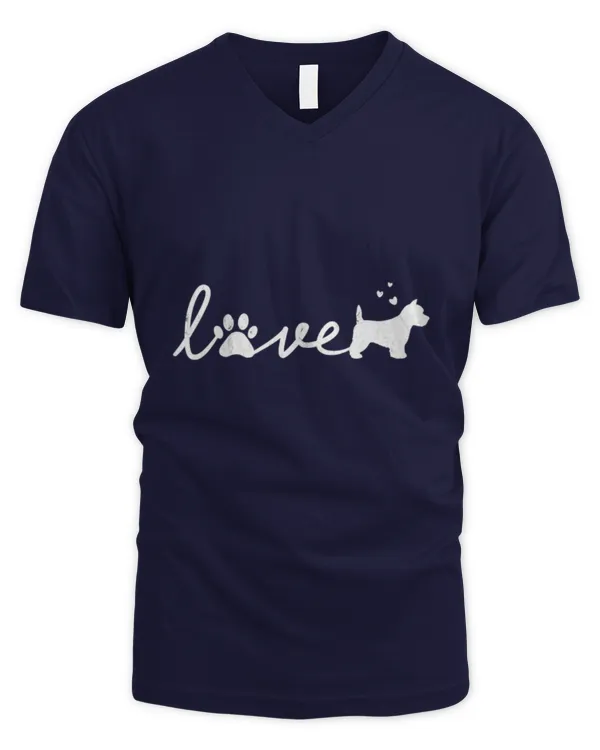 Exclusive Edition #westie 210718 - Men's V-Neck T-Shirt Men's V-Neck T-Shirt