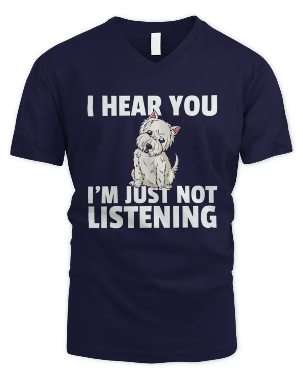 Exclusive Edition #westie 210704 - Men's V-Neck T-Shirt Men's V-Neck T-Shirt