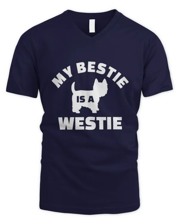 Exclusive Edition #westie 210712 - Men's V-Neck T-Shirt Men's V-Neck T-Shirt