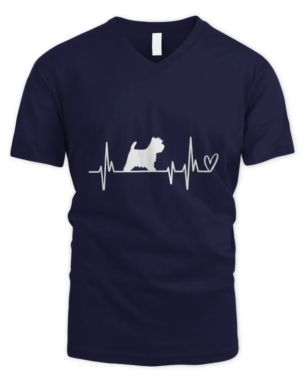 Exclusive Edition #westie 210713 - Men's V-Neck T-Shirt Men's V-Neck T-Shirt