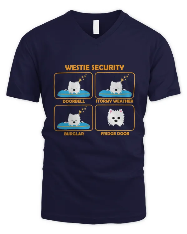 Exclusive Edition #westie 210717 - Men's V-Neck T-Shirt Men's V-Neck T-Shirt