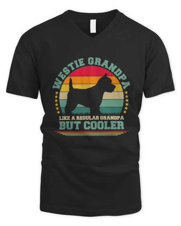 Exclusive Edition #westie 210709 - Men's V-Neck T-Shirt Men's V-Neck T-Shirt