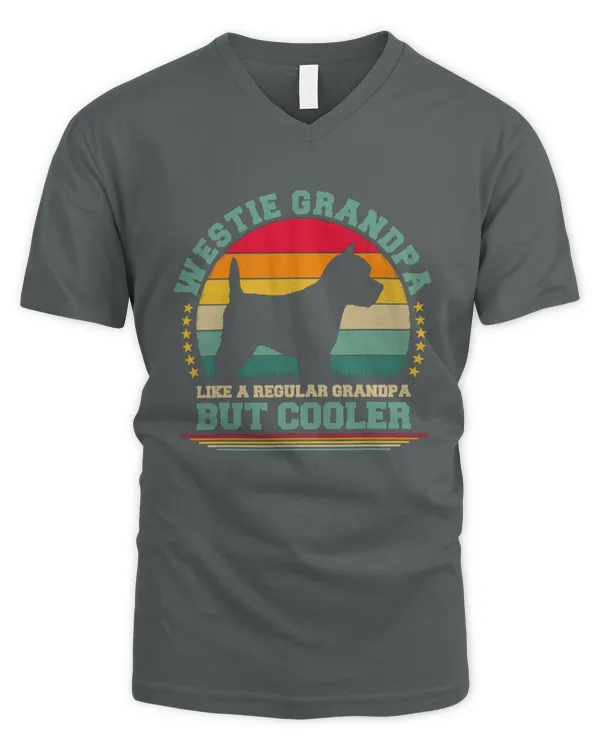 Exclusive Edition #westie 210709 - Men's V-Neck T-Shirt Men's V-Neck T-Shirt