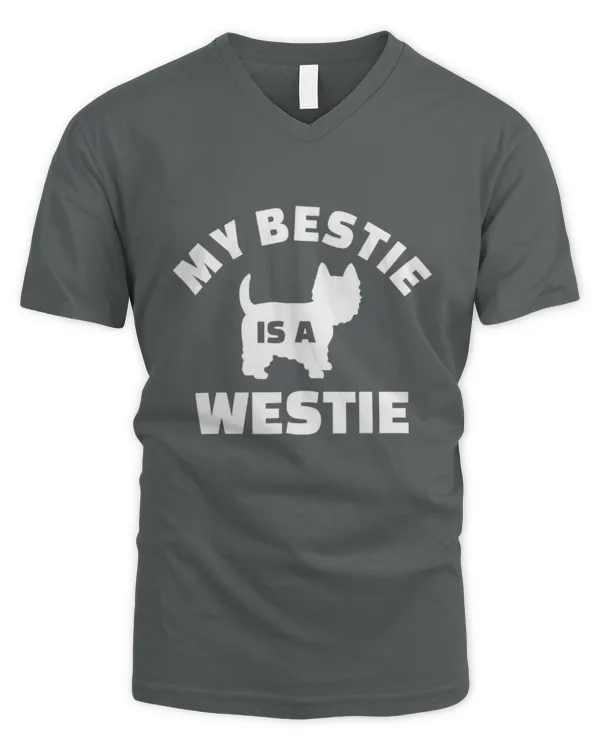 Exclusive Edition #westie 210712 - Men's V-Neck T-Shirt Men's V-Neck T-Shirt