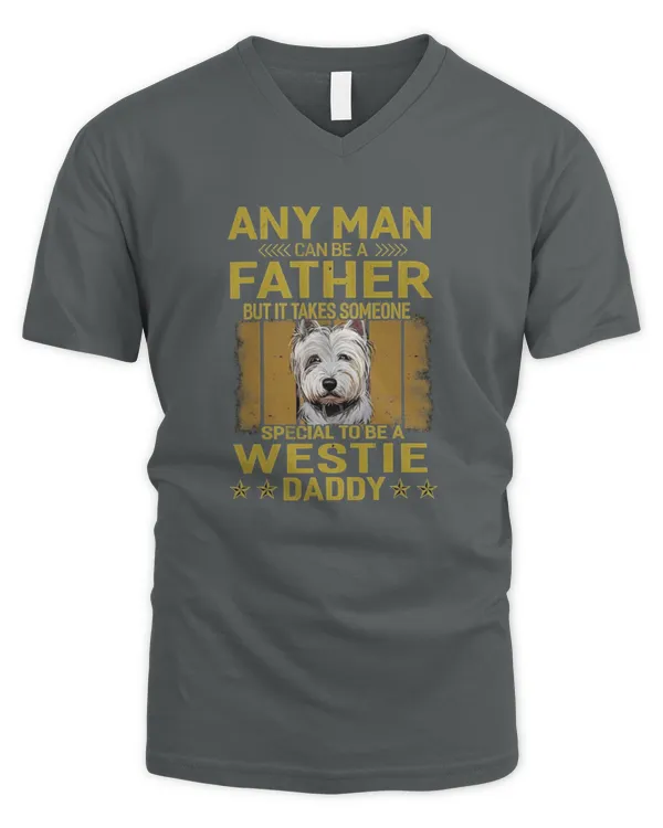 Exclusive Edition #westie 210714 - Men's V-Neck T-Shirt Men's V-Neck T-Shirt