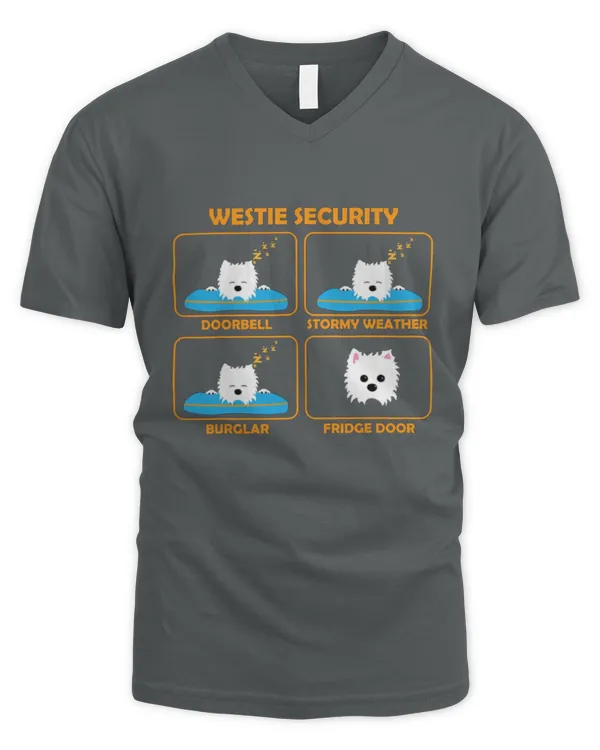 Exclusive Edition #westie 210717 - Men's V-Neck T-Shirt Men's V-Neck T-Shirt