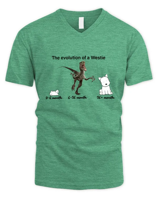 Exclusive Edition #Westie 6424009 - Men's V-Neck T-Shirt Men's V-Neck T-Shirt