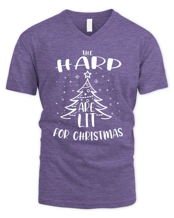 HARP-TP-XM13 - Men's V-Neck T-Shirt Men's V-Neck T-Shirt