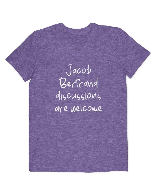 Jacob Bertrand Merch - Men's V-Neck T-Shirt Men's V-Neck T-Shirt