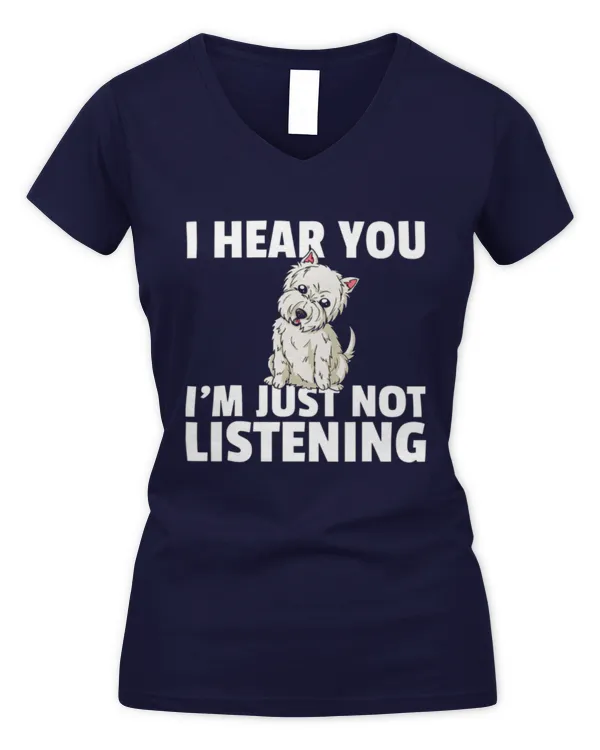 Exclusive Edition #westie 210704 - Women's V-Neck T-Shirt Women's V-Neck T-Shirt