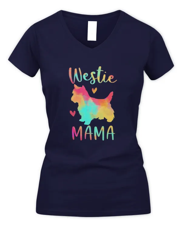 Exclusive Edition #westie 210711 - Women's V-Neck T-Shirt Women's V-Neck T-Shirt