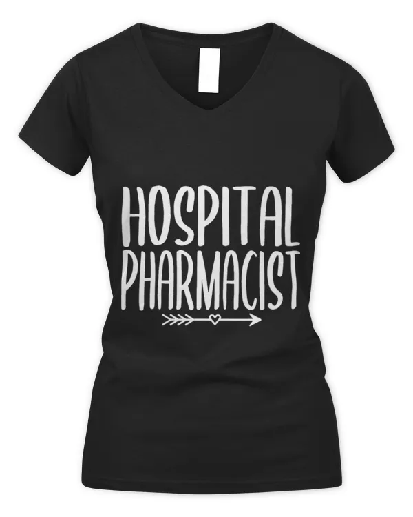Cute Pharmacist Hospital Pharmacist Pharmacy Graduation PharmD 0010 - Women's V-Neck T-Shirt Women's V-Neck T-Shirt