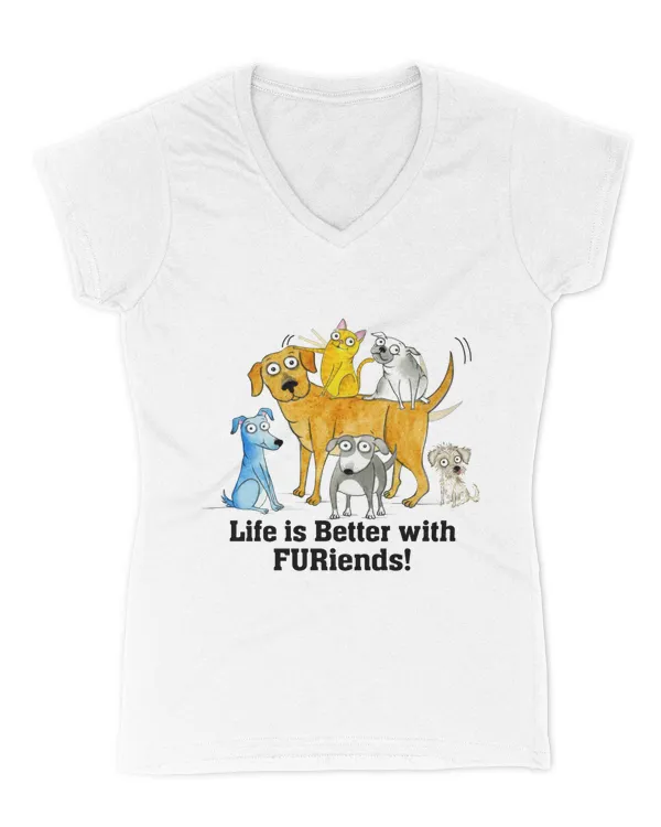 Women's V-Neck T-Shirt