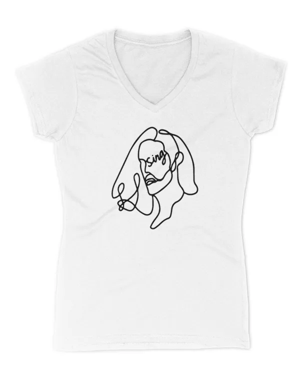 Women's V-Neck T-Shirt