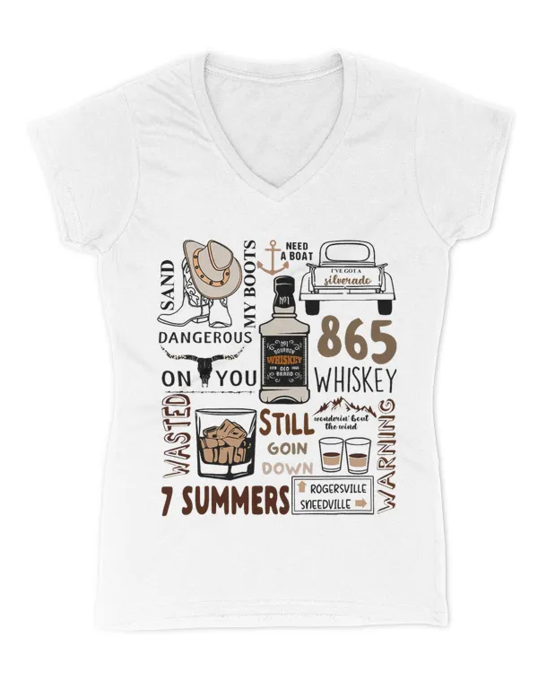Women's V-Neck T-Shirt