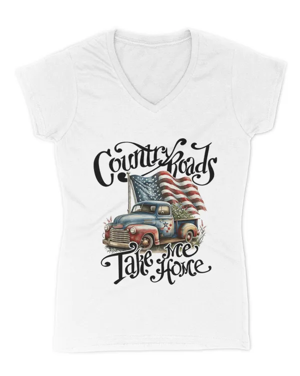 Women's V-Neck T-Shirt