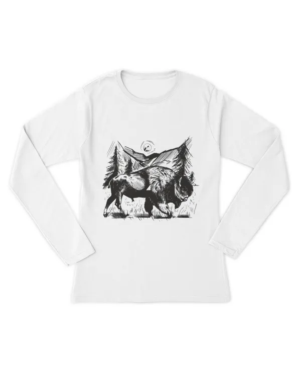 Women's Long Sleeved T-Shirt