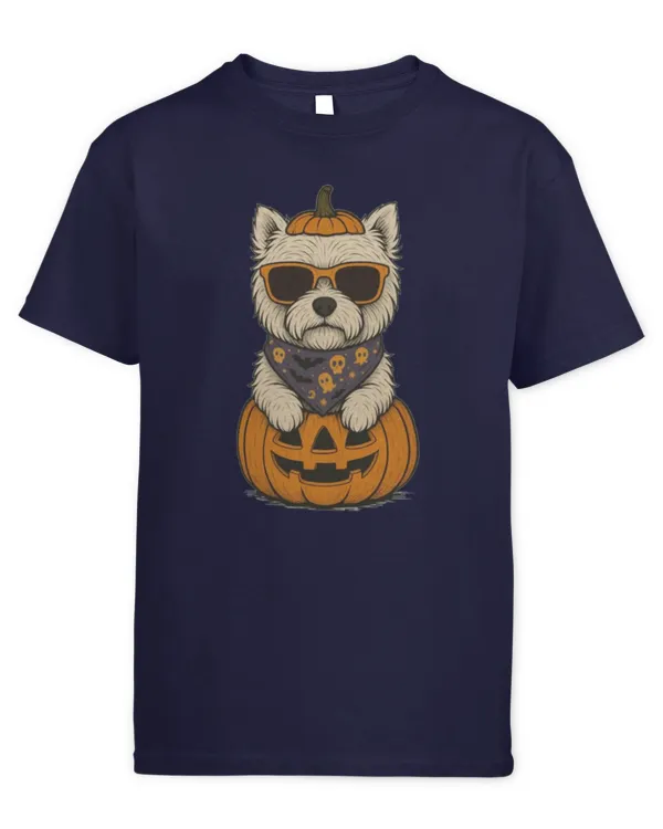 Westie pumkin - Kids Standard T-Shirt Kids Standard T-Shirt