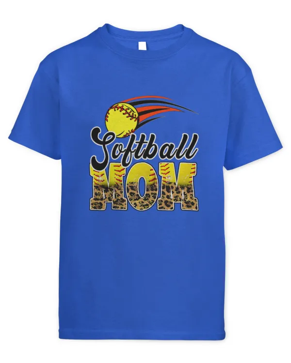 Cute Softball Mom Girls Fastpitch - Kids Standard T-Shirt Kids Standard T-Shirt