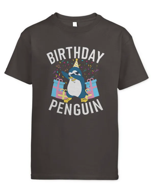 Penguin Pet Birthday Penguin Birthday - Kids Standard T-Shirt Kids Standard T-Shirt