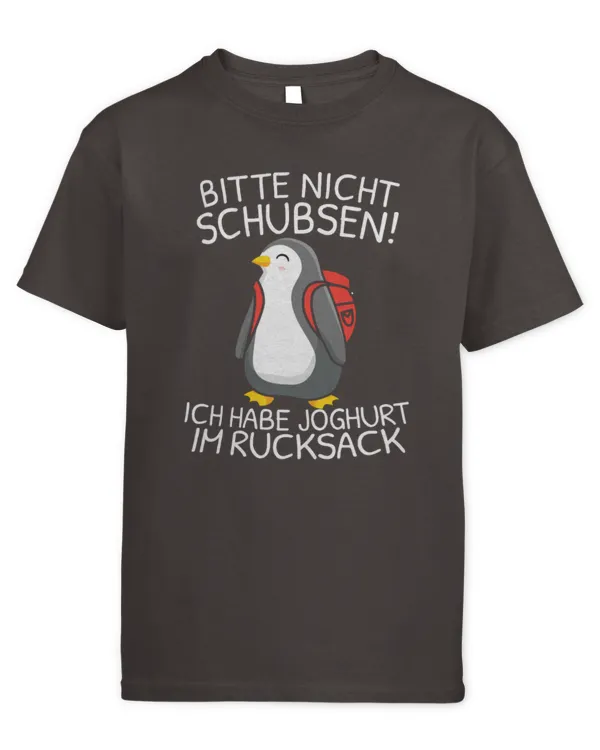 Penguin Pet Bitte nicht schubsen ich habe Yogurt im Rucksack Penguin - Kids Standard T-Shirt Kids Standard T-Shirt