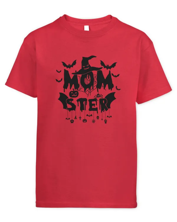 Momster and Dadcula Matching Halloween Shirts