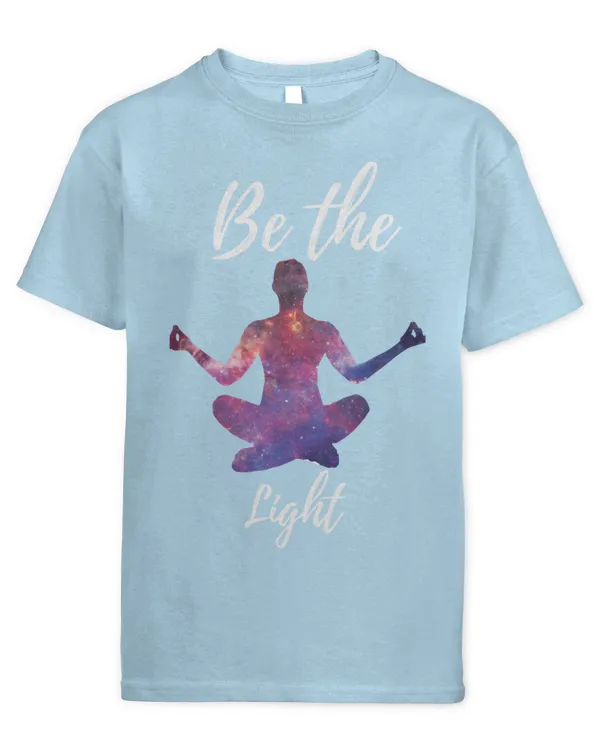 Yoga Fitness Meditation Design Be The Light 418 Bodybuilding - Kids Standard T-Shirt Kids Standard T-Shirt