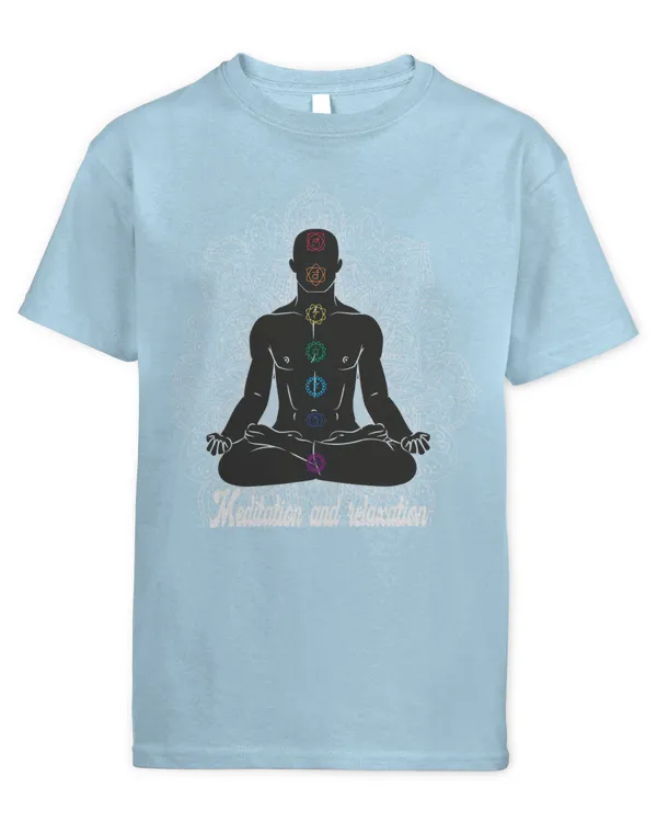 Yoga Fitness Meditation and relaxation SpiritualApparel 486 Bodybuilding - Kids Standard T-Shirt Kids Standard T-Shirt