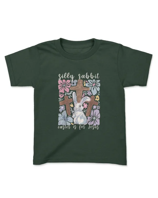 Silly Rabbit Easter Is For Jesus Christian Boho Easter - Kids Standard T-Shirt Kids Standard T-Shirt