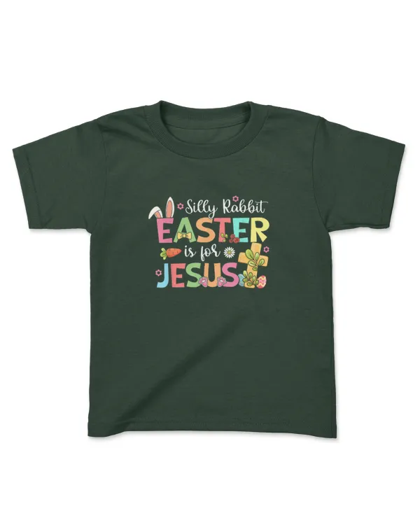 Silly Rabbit Easter Is For Jesus Cute Bunny Christian Faith 1 - Kids Standard T-Shirt Kids Standard T-Shirt