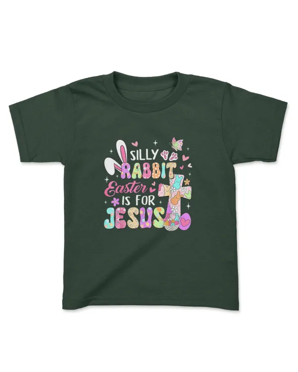 Silly Rabbit Easter Is For Jesus Cute Bunny Christian Faith 2 - Kids Standard T-Shirt Kids Standard T-Shirt